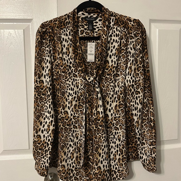 Leopard print blouse - Picture 1 of 4